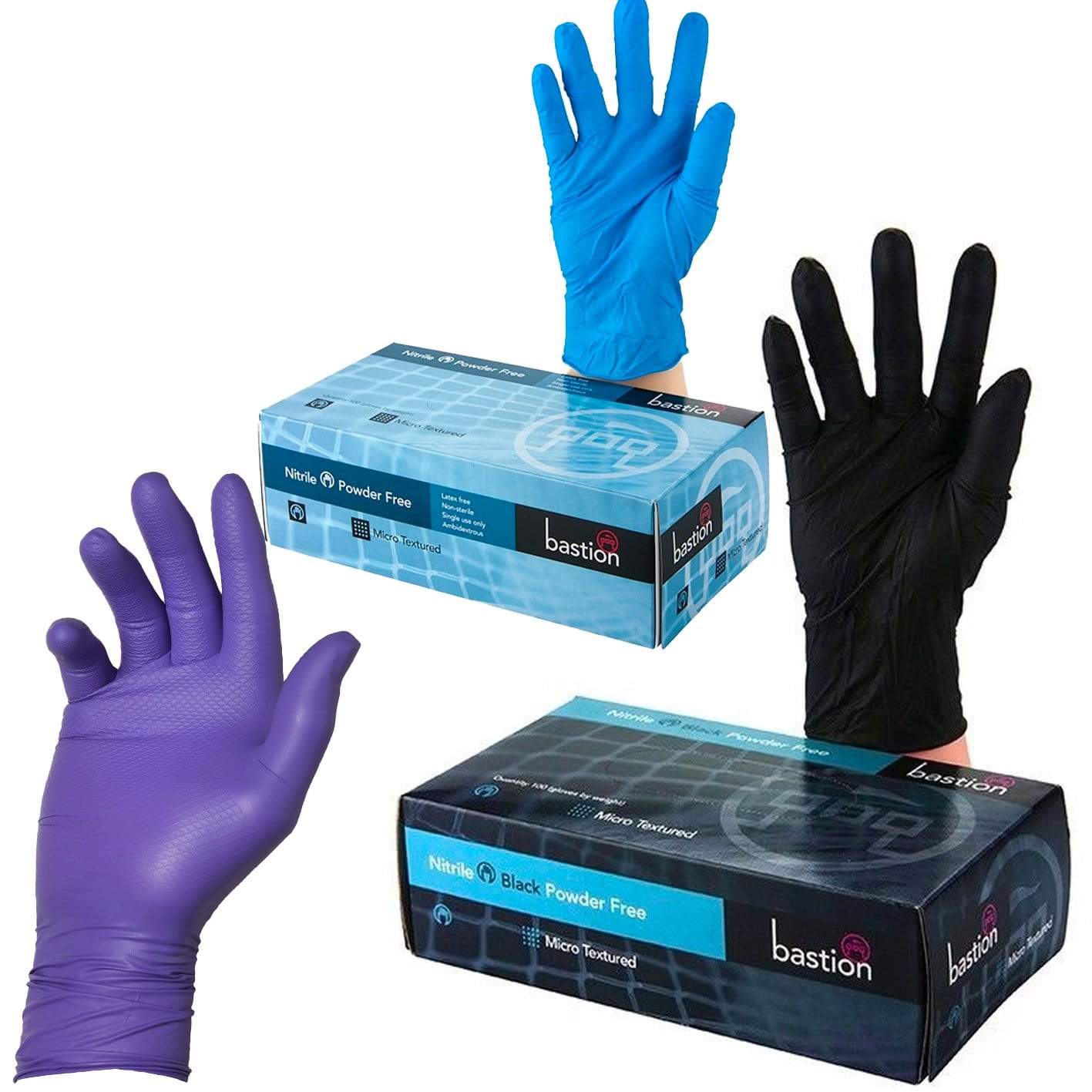 Consumables Gloves Nitrile Gloves Bastion Nitrile Gloves