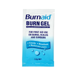 BURN AID BURN GEL, 3.5G, 45 X 85MM, SINGLE USE SACHET, EACH