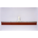 OATES ALUM FLOOR SQUEEGEE HEAD ONLY, 600MM, RED RUBBER, EACH