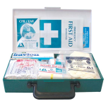 FIRST AID KIT CLASS C COMPLETE SET IN PLASTIC CASE OH&S REG