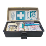 FIRSTAID KIT CLASS C COMPLETE SET IN PLSTIC TOOLBOX OH&S REG