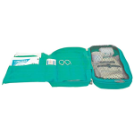 LIV HIKING FIRST AID KIT COMPLETE SET IN GREEN NYLON POUCH