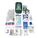LIV VICTORIA MICRO FIRST AID KIT COMPLETE SET IN GREEN POUCH