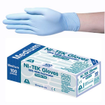 NI-TEK NITRILE PREM GLV ASNZ PF EN374 MED BLUE HACCP 1000/CT