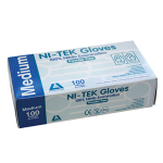 NI-TEK NITRILE PREM GLV ASNZ PF EN374 MED BLUE HACCP 100/BOX