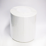 LIV THERMAL PAPER ADH LABELS 150X100MM BIO WHITE 1000/ROLL
