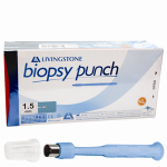 LIV BIOPSY PUNCH WITH SS CUTTING EDGE STERILE 1.5MM 10/BOX