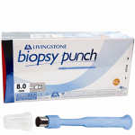 LIV BIOPSY PUNCH WITH SS CUTTING EDGE STERILE 8MM 10/BOX