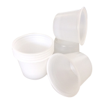LIV PLASTIC PORTION CUPS 1OZ OR 29.6ML WHITE 5000/CTN