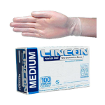 LINCON VINYL EXAM GLOVES 6.0G POWDERFREE M CLR HACCP 1000/CT