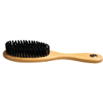 PET BRUSH, WITH HANDLE, 100pct PURE BOAR BRISTLE, EA
