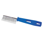 MOULTING CAT COMB, WITH PLASTIC HANDLE, EA (MC3)
