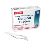 LIV SURGICAL SCALPEL BLADE SIZE 26 CARBON STEEL 100/BOX