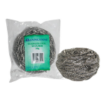 LIVINGSTONE STAINLESS STEEL SCOURERS 50G 10 BAGS/BOX