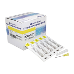 LIVINGSTONE HYPODERMIC NEEDLE 20GX1 IN 25MM STERILE, 100/BOX