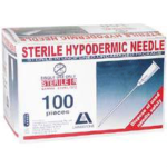 LIVINGSTONE HYPODERMIC NEEDLE 20GX1.5IN 38MM STERILE 100/BOX