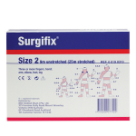 SURGIFIX TUBULAR BANDAGE SIZE 2 OR D, 2CM WIDE 9M/25M EA