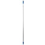 LIV CORRUGATED ALUMINIUM MOP HANDLE, 150CM X 22MM, BLUE EACH