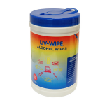 LIV-WIPE ALCOHOL WIPES 70pct ISOPROPYL ALCOHOL 21X14CM 155/TUB