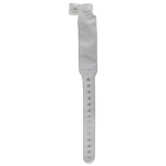 LIV IDENTIFICATION BAND PEDIA W/NAME CARD LTXFREE WHT 100/BX