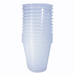 LIV MEDICINE TUMBLER MEASURE 60ML GRADUATED EVERY 10ML 20/PK