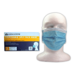 LIV TGA FACEMASK LEVEL2 EARLOOP 3PLY BLUE 50/BX,500/CTN DEAL