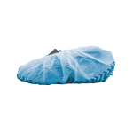 LIV SHOE COVER OVERSHOES NONWOVEN BLUE W/ SOLE HACCP 1000/CT