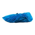 LIV SHOE COVER OVERSHOES PLASTIC PE BLUE 100/BG 1000/CTN
