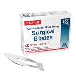 LIV SURGICAL SCALPEL BLADE SIZE 23 CARBON STEEL 100/BOX