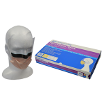 LIV FACEMASK W/VISOR LVL3 EARLOOP NONTHERAPEUTIC ORNGE 25/BX