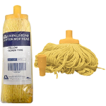 LIVINGSTONE COTTON MOP HEAD 550G 22MM SCREW TYPE YELLOW EACH