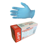 NI-TEK NITRILE GLOVES ASNZ POWDER FREE EN374, L BLUE 1000/CT
