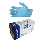 NI-TEK NITRILE GLOVES ASNZ POWDER FREE EN374, M BLUE 200/BOX