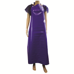 LIV APRON 87X129CM 400 UM PVC HEAVY DUTY BIB TYPE BLUE EA