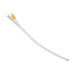 LIV SILICONE FOLEY BALLOON CATH 2WAY 20FG 5-10ML 40CM YLW EA