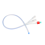 LIV SILICONE FOLEY BALLOON CATH 3-WAY 18FG RED 30ML 10/BX