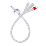 LIV ALL SILICONE FOLEY BALLOON CATHETER 3-WAY 20FG YELLOW 50