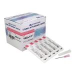 LIV HYPODERMIC NEEDLES, 18G (1.2MM) X 1 INCH (25MM), 100/BOX