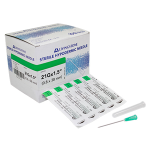 LIV HYPODERMIC NEEDLES 21G(0.8MM) X 1.5 INCHES(38MM) 100/BOX