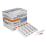 LIV HYPODERMIC NEEDLES, 25G (0.5MM) X 1 INCH (25MM), 100/BOX