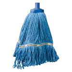 OATES HOSPITAL LAUNDER YARN MOP HEAD, 350G, LOOPED, BLUE, EA