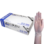 LINCON VINYL GLOVES 5.0G HACCP POWDER FREE M CLEAR 100/BOX