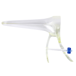 EOS® VAGINAL SPECULUM DUCKBILL CUSCO SAFETY SCREW CLR LRG EA