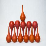 LIV RUBBER SUCTION EAR SYRINGE BULB, 30ML, ORANGE, 12/BOX