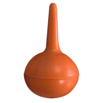 LIV RUBBER SUCTION EAR SYRINGE BULB, 30ML, ORANGE, EACH