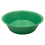 LIV BOWL BASIN 3500ML 305X89MM AUTOCLVABLE PLSTC GREEN 10/CT