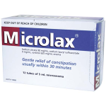MICROLAX MICRO ENEMA, 5 ML, 12TUBES/PACK