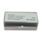 COVER SLIP NO.1 24X60MM GLASS 2 OUNCE/PK 108 PIECES