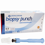 LIV BIOPSY PUNCH WITH SS CUTTING EDGE STERILE 6MM 10/BOX