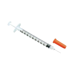 BD ULTRA-FINE INSULIN SYRINGES1ML W/ NDL 31GX0.3" 100/BX